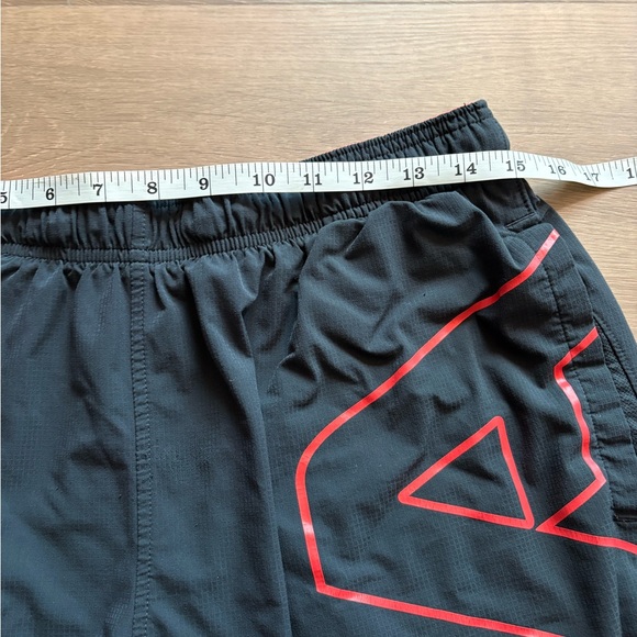 Under Armour Athletic Shorts with Orange Accents - Picture 6 of 8